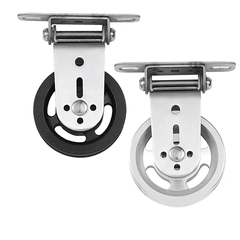 ミュート回転式ステンレス鋼プーリーホイール壁掛けデザイン交換 - Home Gym Custom のレビューと価格