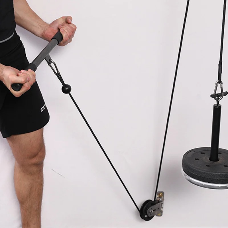 ミュート回転式ステンレス鋼プーリーホイール壁掛けデザイン交換 - Home Gym Custom のレビューと価格
